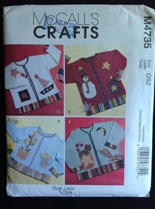 Pattern McCall’s M4735 seasonal appliques for clothes, one size - Picture 1 of 2