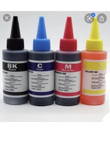 4 x 100ml Refill Ink for Canon QI-690 Ink Cartridges Canon Pixma Q2600 G3600 - Picture 1 of 1