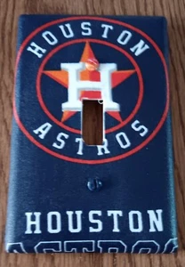 Houston Astros Light Switch Cover - Picture 1 of 1