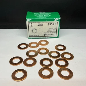 Auveco 19591 Copper Oil Drain Gasket, Qty: 15 - Foto 1 di 5