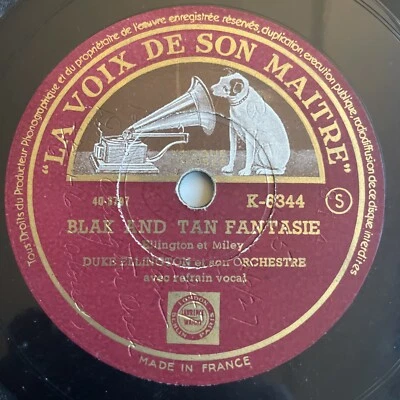 78 Rpm - DUKE ELLINGTON - Créole love call - Blak and tan fantasie- LVDSM 6344 - Photo 1/4