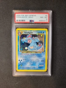 Feraligatr Holo Neo Genesis 5 PSA 8 - Bild 1 von 2