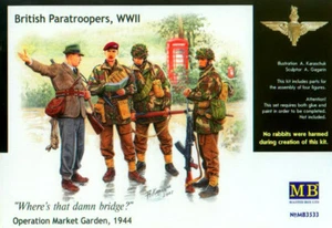 Master Box MB 1/35 3533 WWII British Paratroopers (1) (Operation Market Garden) - Picture 1 of 2