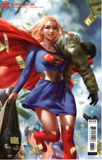 SUPERGIRL #38 VARIANT COVER DERRICK CHEW CARD STOCK ALMOST VIRGIN