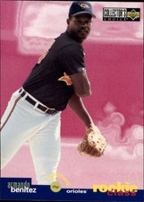 1995 Collector's Choice Baltimore Orioles Baseball Card #4 Armando Benitez