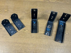 2011-2017 Infiniti QX56 QX80 Front Radiator Support Mount Bracket Set of 5 OEM - Picture 1 of 7