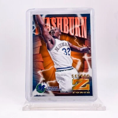 Jamal Mashburn - 1996-97 SkyBox Z-Force - Z-Cling Parallel - Dallas Mavericks - Image 1 of 2