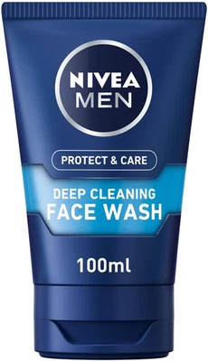 BEIERSDORF UK LTD NIVEA MEN Deep Cleaning Face Wash Protect & Care (100 Ml)