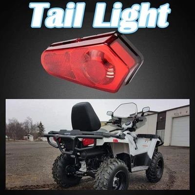 Taillight Housing Red ABS Fit For Polaris Sportsman 400 2011-2014 - Image 1 of 4