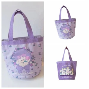 Cartoon Rabbit Canvas Handbag Large Capacity Canvas Lunch Bag Outdoor - Picture 1 of 10