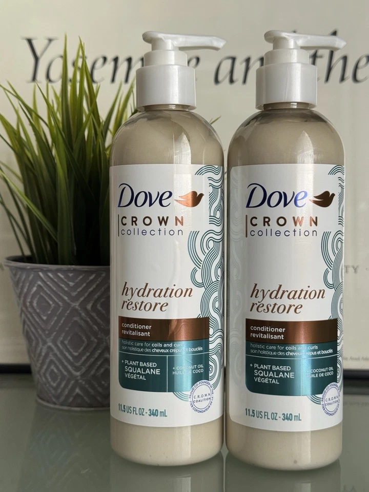 Dove Crown Collection Hydration Restore 11.5 Fl Oz Lot Of 2 - Image 1 of 3