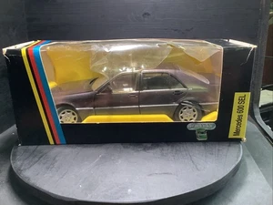 Schabak 1:24 1700 Mercedes Benz 600 SEL viola metallizzato in buone condizioni scatola originale - Foto 1 di 17