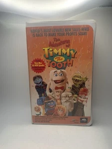 Rare Promo Screener The Adventures of Timmy the Tooth VHS Clamshell 3 Episodes - Picture 1 of 4
