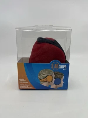 Empuñaduras para las orejas niños negras por 180s invierno nieve orejeras niños rojas Foto 1 de 4