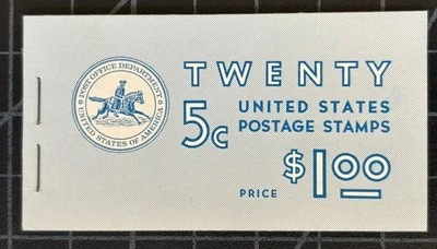 US Stamps - SC# BK 110 - 1213A X 4 - Slogan 1 - SCV = $27.50 - Image 1 of 2