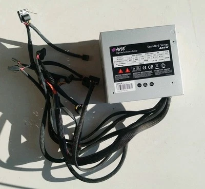 Hiper HPU-4S425-PK 425W 24 Pin ATX Desktop Power Supply 6B18 - Image 1 of 4