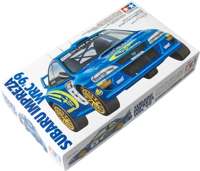 Tamiya 24218 Subaru Impreza WRC '99 1:24 Kit Modellino Auto, Non Verniciato - Immagine 1 di 4