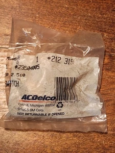 NOS Delco 23504005 Glow Plug Inhibit Switch 15599010 1984-86 Chevy Pickup 6.2C,J - Picture 1 of 3