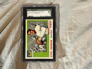 1955 Topps All‑American Football # 12 Otto Graham SGC 7 NM 84 - Picture 1 of 3