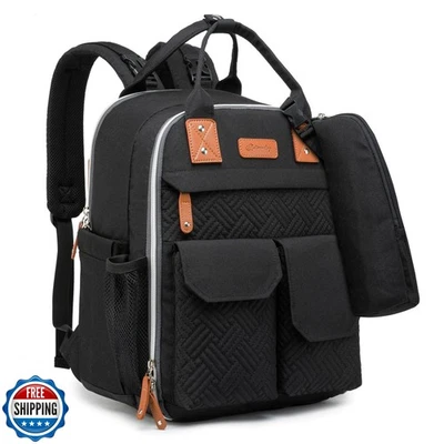 Cutblajat Bolsa de Pañales Mochila 25L Capacidad con Cambiador para Niños y Niñas Foto 1 de 4