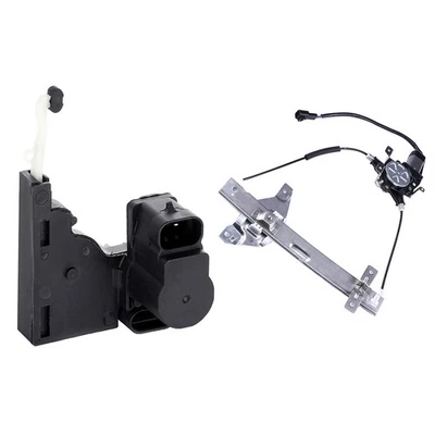 Regulador de ventana y actuador de bloqueo de puerta conductor trasero para Chevrolet Impala 2000-2005 Foto 1 de 4