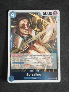 Borsalino OP12-053 R English Legacy of the Master One Piece CCG - Picture 1 of 2