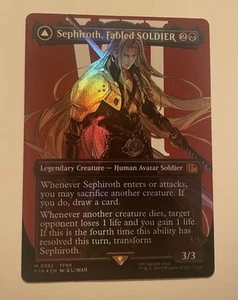 Sephiroth, Fabled Soldier | Foil | Borderless | MTG: Final Fantasy | 0382 | NM - Bild 1 von 3