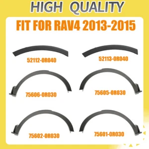 For 2013-2015 RAV4 Front Rear Bumper Wheel Fender Molding Trim Left Right - Picture 1 of 7
