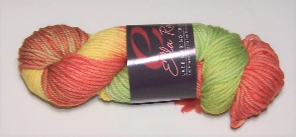 批量 5 个骨架 Ella Rae 蕾丝 MERINO CHUNKY Superwash 针织纱线 #101 — 第 1/1 张图片