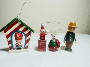 Vintage hölzerne Weihnachtsschmuck - Bild 1 von 9