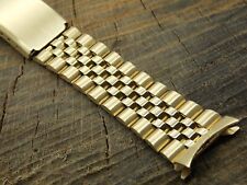 Vintage NOS Unused WBHQ Deployment Clasp Stainless Steel Watch Band 20mm Long