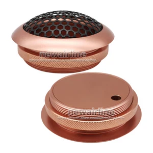 Cubierta de parrilla de tweeter de 1,5" pulgadas 60 mm coche altavoz decorativo círculo malla metálica - Imagen 1 de 6