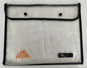 GONE FOR A RUN Bibfolio Race Bib Travel Case Pouch Bag Protector TriForever.com - Picture 1 of 6