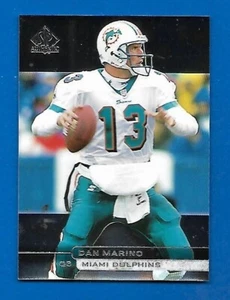 1998 SP AUTHENTIC PROMO SAMPLE Dan Marino Miami Dolphins #AE13 FOOTBALL CARD - Picture 1 of 2