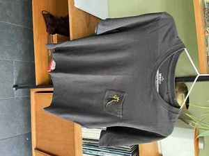 Uniqlo UT Jean Michel Basquiat Pocket T shirt grey medium - Picture 1 of 4