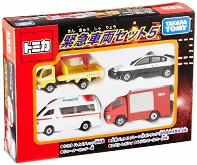 Tomica emergency vehicle set 5 - Image 1 of 4