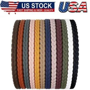 7mm Thin Headbands For Women, 12 Pcs Plastic Headband with Teeth Head Bands - Picture 1 of 8