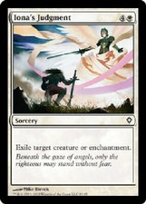 IONA'S JUDGMENT X4 4 4X Worldwake MTG Magic the Gathering Cards DJMagic