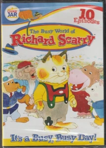 The Busy World of Richard Scarry It's a Busy Busy Day! DVD New - Picture 1 of 2