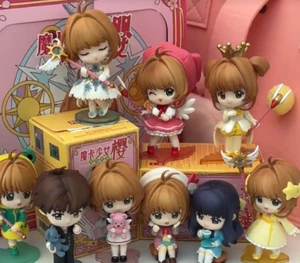 CARDCAPTOR SAKURA TARJETA TRANSPARENTE SERIE FIGURAS CAJA CIEGA 3,15-3,94 PULGADAS - Imagen 1 de 16