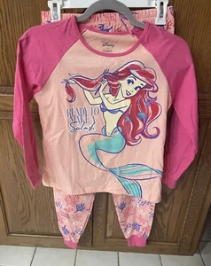 Disney two-piece pajamas little mermaid St. Jack Size 12 Girls - Picture 1 of 9