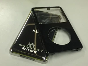 Nueva placa frontal negra + 256 GB carcasa de cubierta posterior para iPod 5th 5.5 Gen Video - Imagen 1 de 9