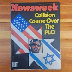 Newsweek Sept/3 1979 Collision Corse over the PLO (News stand No Address Label) - Imagen 1 de 12