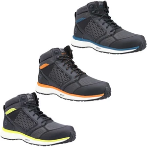 Da Uomo Timberland Sicurezza Stivali Pro Reaxion Metà con Punta Composita Lavoro - Imagen 1 de 19