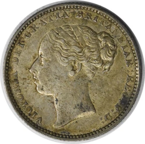 1883 Great Britain 1 Shilling KM734.4 EF Uncertified #759 - Picture 1 of 2