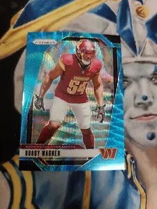 2024 Panini Prizm Bobby Wagner #293 Blue Wave Prizm /230 Washington Commanders - Picture 1 of 4