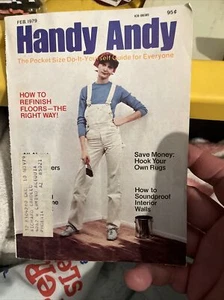 Vintage Handy Andy February 1979 How To Finish Floors The Right Way - Foto 1 di 7