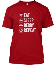 Demolition Derby Car Eat Sleep Repeat T - T-Shirt