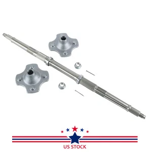 Rear Axle Shaft W/ Wheel Hub Nuts For 1992-2000 Honda TRX300 Fourtrax 300 2X4  - Foto 1 di 12