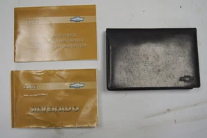 2002 Chevrolet Owners Manual & Warranty Booklet W/Black Pouch Used - Picture 1 of 5